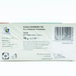 CRANBERRY TEE Filterbeutel 20 Stück
