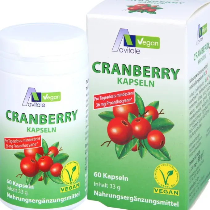 CRANBERRY VEGAN Kapseln 400 mg 60 Stück