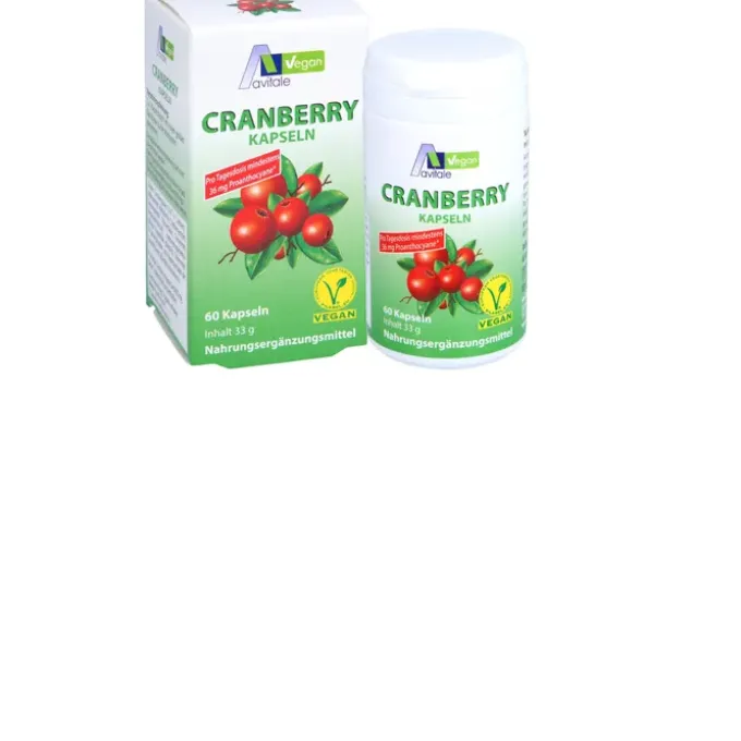 CRANBERRY VEGAN Kapseln 400 mg 60 Stück