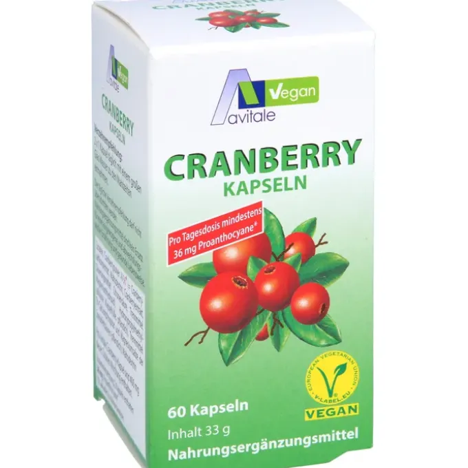 CRANBERRY VEGAN Kapseln 400 mg 60 Stück