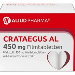 Crataegus AL 450 mg Filmtabletten bei nachlassender Herzleistung 50 Stück
