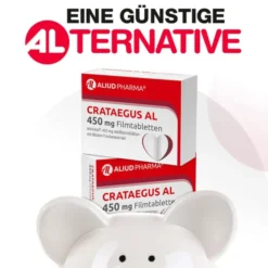 Crataegus AL 450 mg Filmtabletten bei nachlassender Herzleistung 50 Stück
