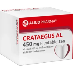 Crataegus AL 450 mg Filmtabletten bei nachlassender Herzleistung 50 Stück