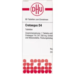 CRATAEGUS D 4 Tabletten 80 St