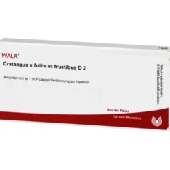 CRATAEGUS E foliis et fructibus D 2 Ampullen 10X1 ml