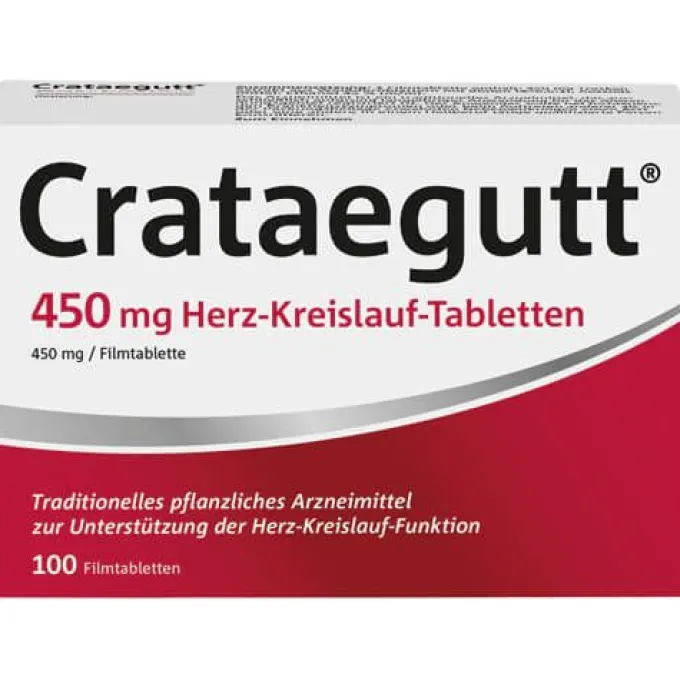 CRATAEGUTT 450 mg Herz-Kreislauf-Tabletten 100 St