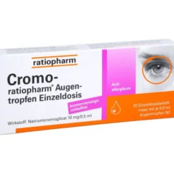 CROMO-RATIOPHARM Augentropfen Einzeldosis 10 ml