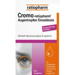 CROMO-RATIOPHARM Augentropfen Einzeldosis 10 ml