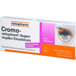 CROMO-RATIOPHARM Augentropfen Einzeldosis 10 ml