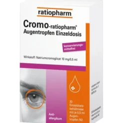 CROMO-RATIOPHARM Augentropfen Einzeldosis 10 ml