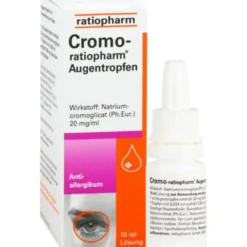 CROMO-RATIOPHARM Augentropfen 10 ml