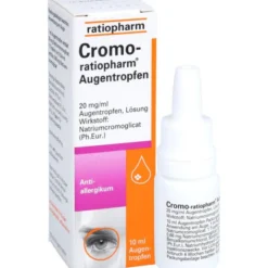 CROMO-RATIOPHARM Augentropfen 10 ml