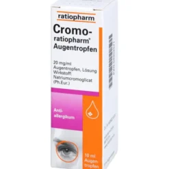 CROMO-RATIOPHARM Augentropfen 10 ml