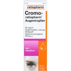 CROMO-RATIOPHARM Augentropfen 10 ml