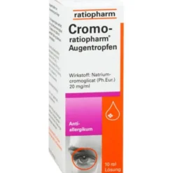 CROMO-RATIOPHARM Augentropfen 10 ml