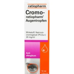 CROMO-RATIOPHARM Augentropfen 10 ml