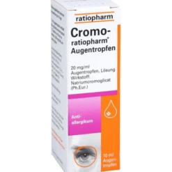 CROMO-RATIOPHARM Augentropfen 10 ml