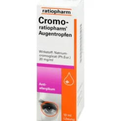 CROMO-RATIOPHARM Augentropfen 10 ml