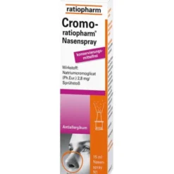 CROMO-RATIOPHARM Nasenspray konservierungsfrei 15 ml