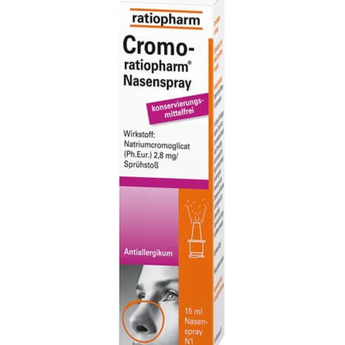 CROMO-RATIOPHARM Nasenspray konservierungsfrei 15 ml