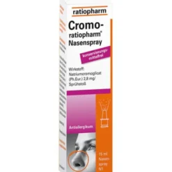 CROMO-RATIOPHARM Nasenspray konservierungsfrei 15 ml