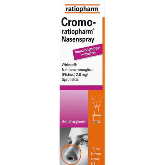CROMO-RATIOPHARM Nasenspray konservierungsfrei 15 ml