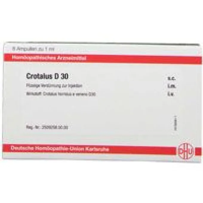 CROTALUS D 30 Ampullen 8X1 ml