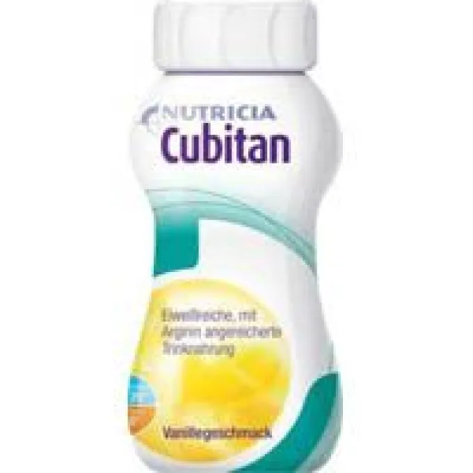 CUBITAN Vanillegeschmack Trinkflasche 4 Stück