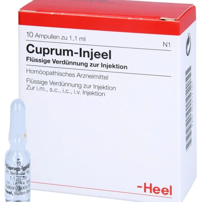 CUPRUM INJEEL Ampullen 10 St