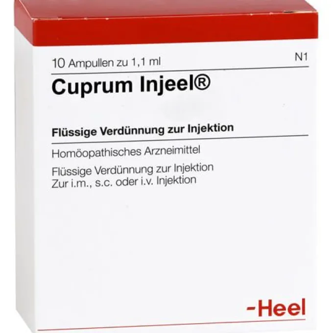 CUPRUM INJEEL Ampullen 10 St