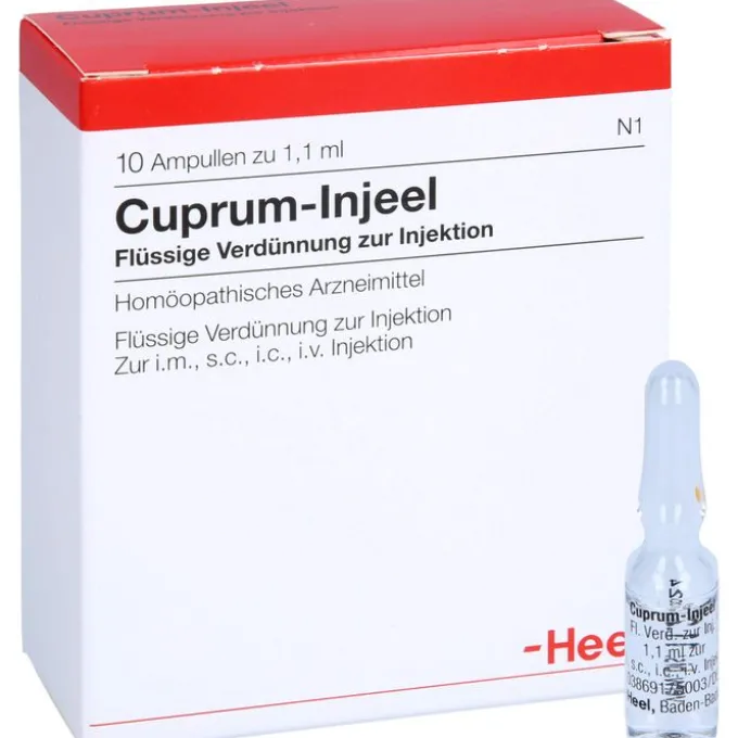CUPRUM INJEEL Ampullen 10 St
