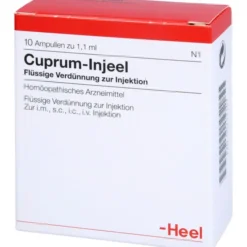 CUPRUM INJEEL Ampullen 10 St