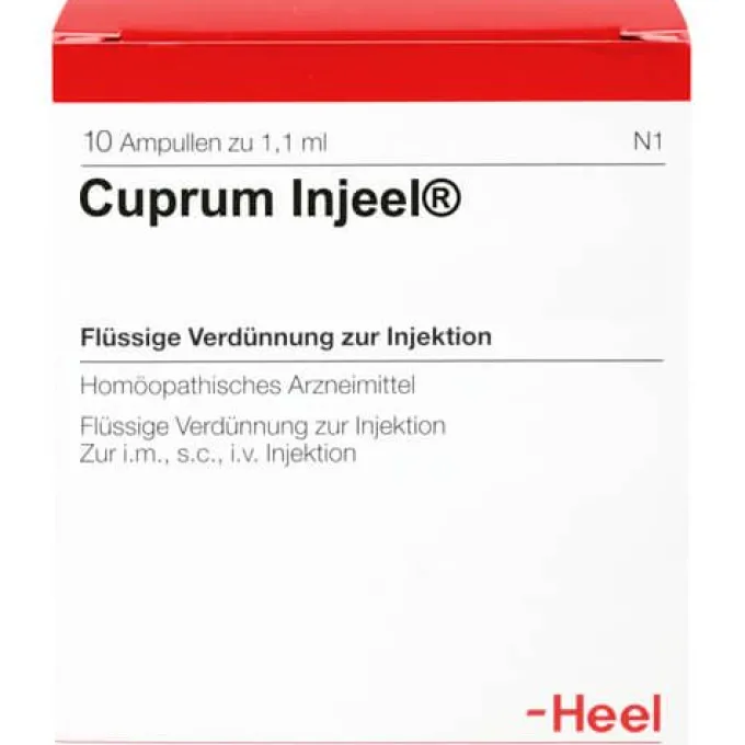 CUPRUM INJEEL Ampullen 10 St