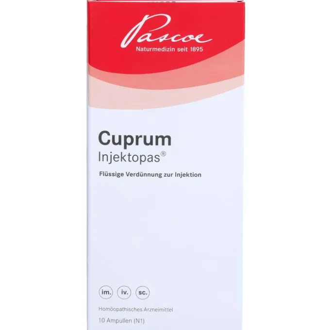 CUPRUM INJEKTOPAS Ampullen 10X2 ml