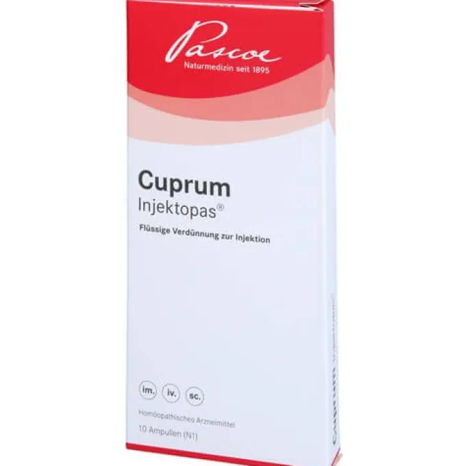 CUPRUM INJEKTOPAS Ampullen 10X2 ml