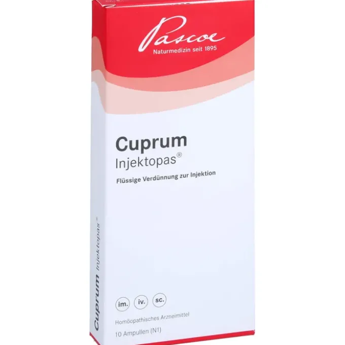 CUPRUM INJEKTOPAS Ampullen 10X2 ml