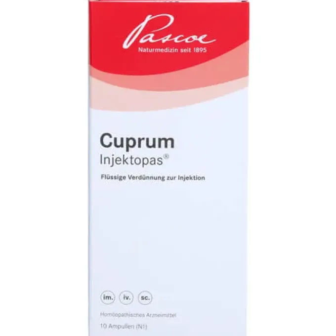 CUPRUM INJEKTOPAS Ampullen 10X2 ml