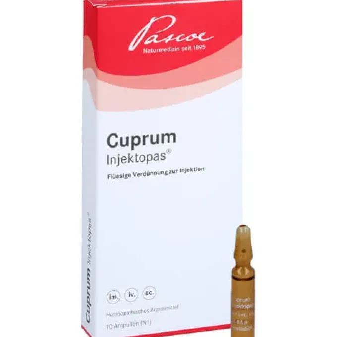 CUPRUM INJEKTOPAS Ampullen 10X2 ml