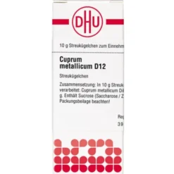 CUPRUM METALLICUM D 12 Globuli 10 g