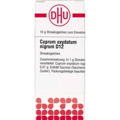 CUPRUM OXYDATUM nigrum D 12 Globuli 10 g