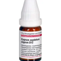 CUPRUM OXYDATUM nigrum D 12 Globuli 10 g