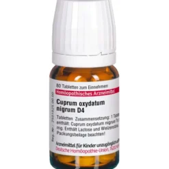 CUPRUM OXYDATUM nigrum D 4 Tabletten 80 St