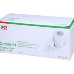 CURAFIX H Fixierpflaster 15 cmx10 m 1 St