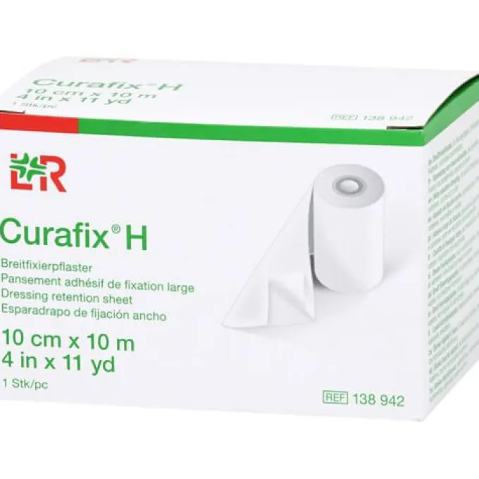 CURAFIX H Fixierpflaster 10 cmx10 m 1 St