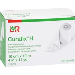 CURAFIX H Fixierpflaster 10 cmx10 m 1 St