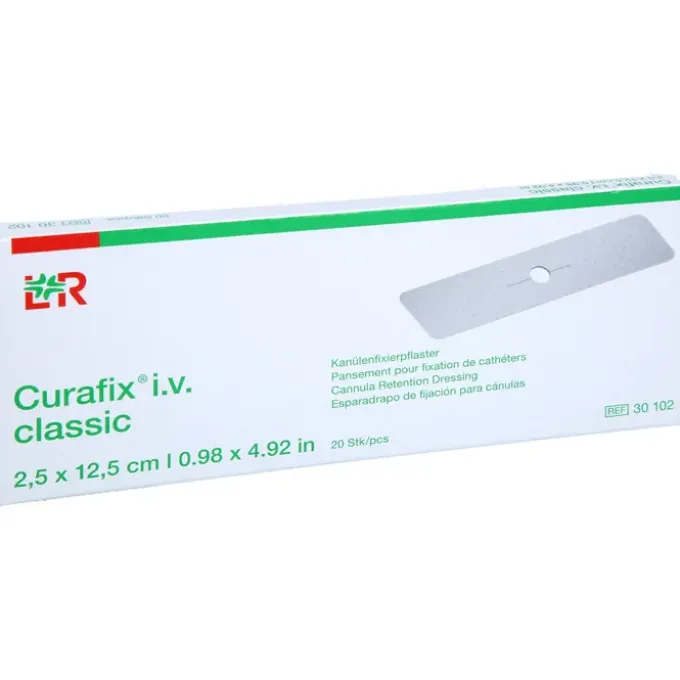 CURAFIX i.v. classic Pflaster 2,5x12,5 cm 20 St