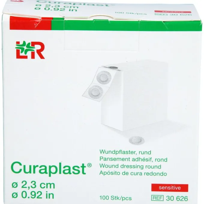 CURAPLAST Strips sensitiv rund 23 mm 100 St
