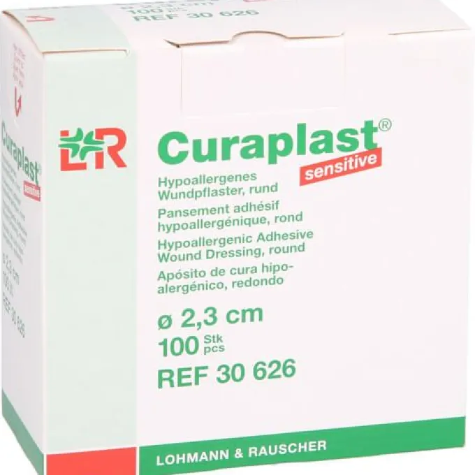 CURAPLAST Strips sensitiv rund 23 mm 100 St