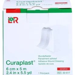 CURAPLAST Wundschnellverb.sensitiv 6 cmx5 m 1 St