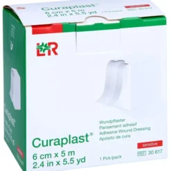 CURAPLAST Wundschnellverb.sensitiv 6 cmx5 m 1 St